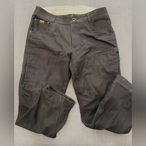 KUHL Men’s Brown Workwear Pants Utility Cargo 34x30 Outdoor Hiking